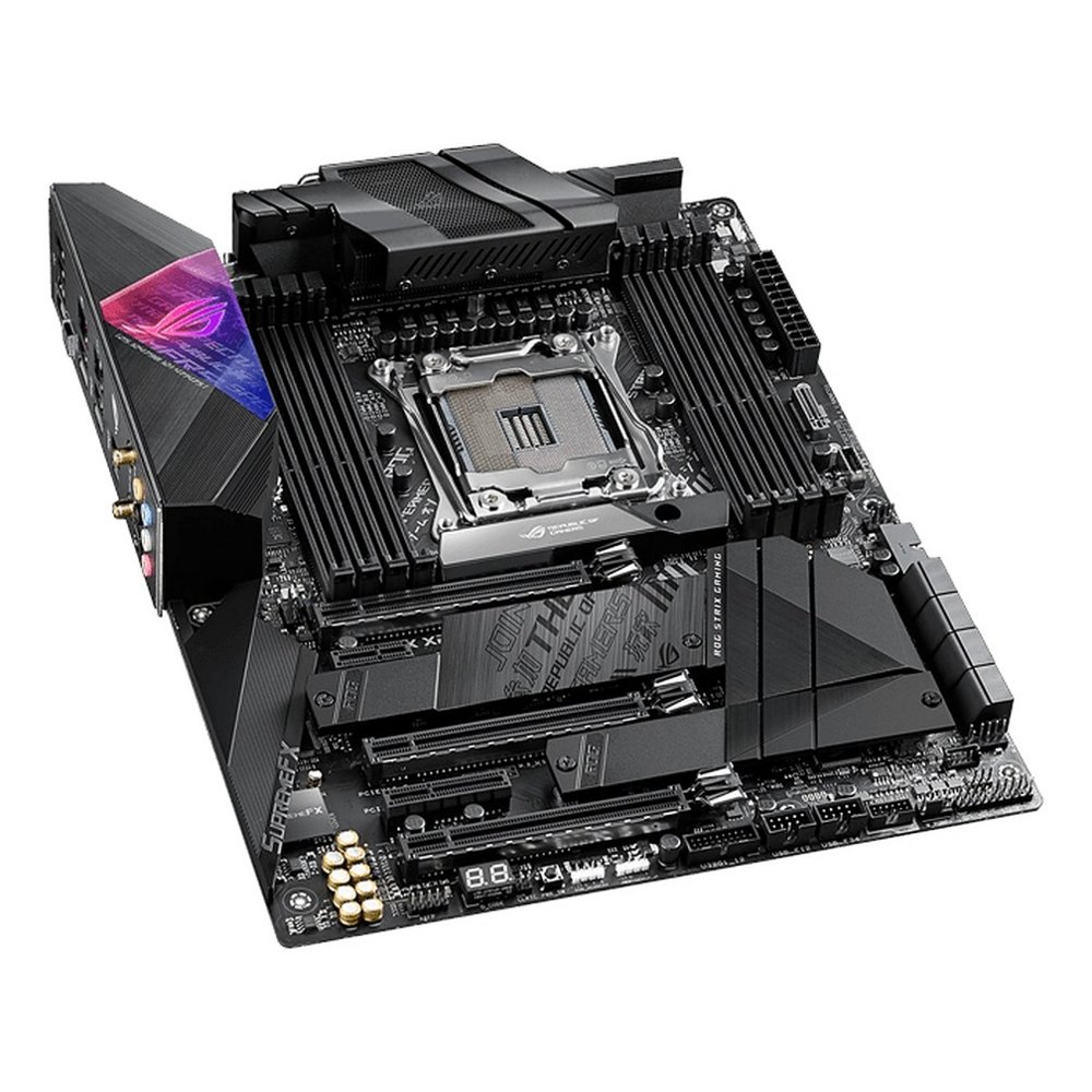 ASUS ROG Strix X299-E Gaming II | Socket LGA 2066 | Intel X299 | 8xDDR4 | ATX | Moederbord 1 ASUS ROG Strix X299-E Gaming II | Socket LGA 2066 | Intel X299 | 8xDDR4 | ATX | Moederbord