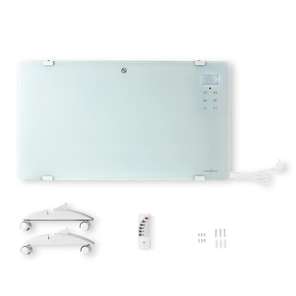 Nedis WIFIHTPL20FWT | Slimme Wi-Fi convectorkachel | 2000 W | Glazen frontpaneel | IP24 | Wit 15 Nedis WIFIHTPL20FWT | Slimme Wi-Fi convectorkachel | 2000 W | Glazen frontpaneel | IP24 | Wit - Afbeelding 15