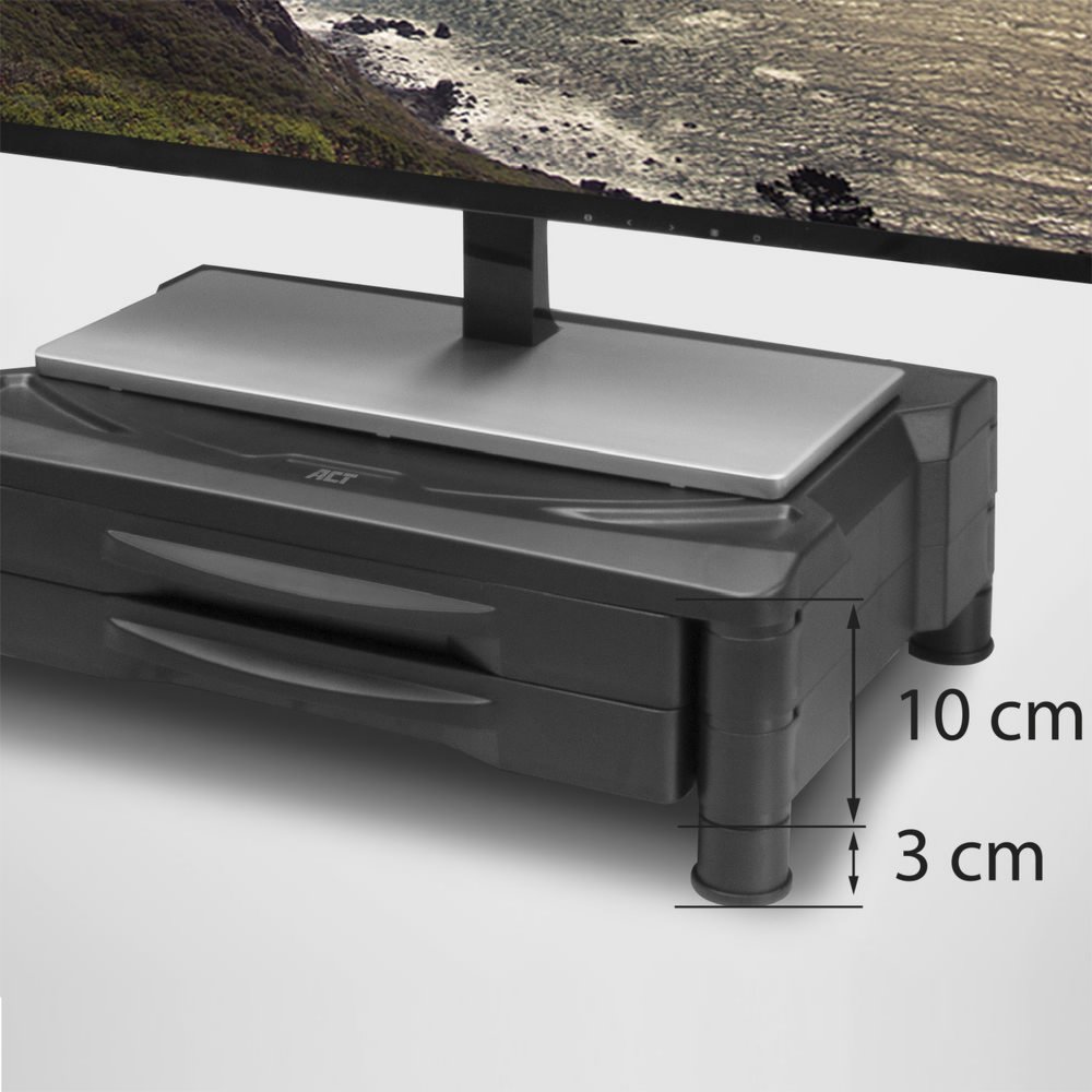 ACT AC8215 | Monitor Standaard | Tot 32" | Max 10kg | 1 Monitor 3 ACT AC8215 | Monitor Standaard | Tot 32" | Max 10kg | 1 Monitor - Afbeelding 3