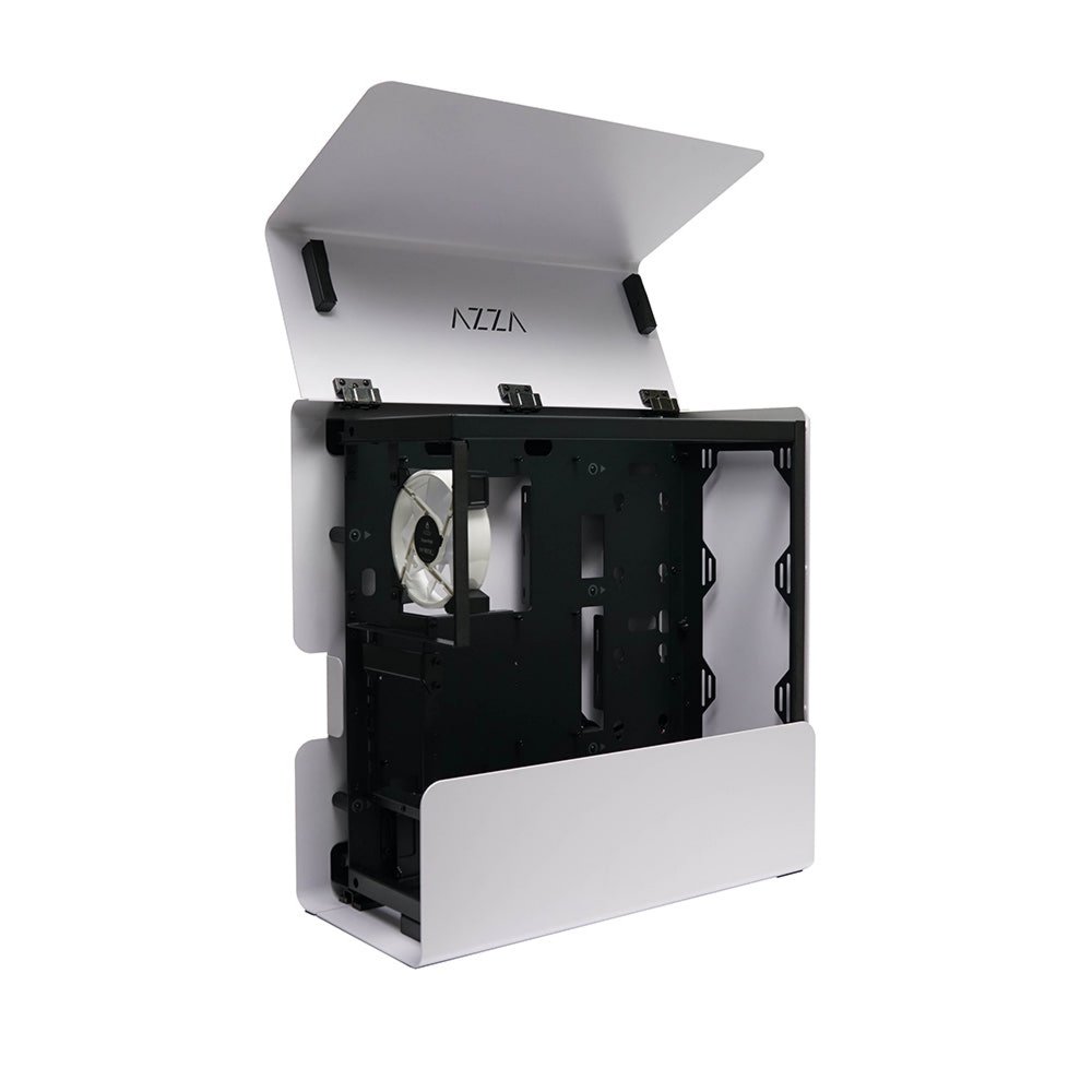 Azza Cast 808 RGB | Midi Tower Case | Wit 3 Azza Cast 808 RGB | Midi Tower Case | Wit - Afbeelding 3
