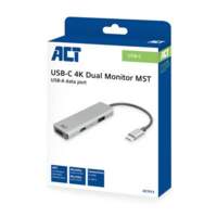ACT AC7013 | Docking Station & Poortreplicator | USB-C 3.2 Gen 1 | Zwart/Grijs 8 ACT AC7013 | Docking Station & Poortreplicator | USB-C 3.2 Gen 1 | Zwart/Grijs - Afbeelding 8
