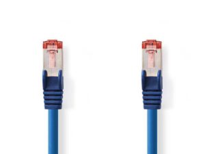 Nedis netwerkkabel | Cat6 | S/FTP (S-STP) | 2 m | Blauw | CCGP85221BU20