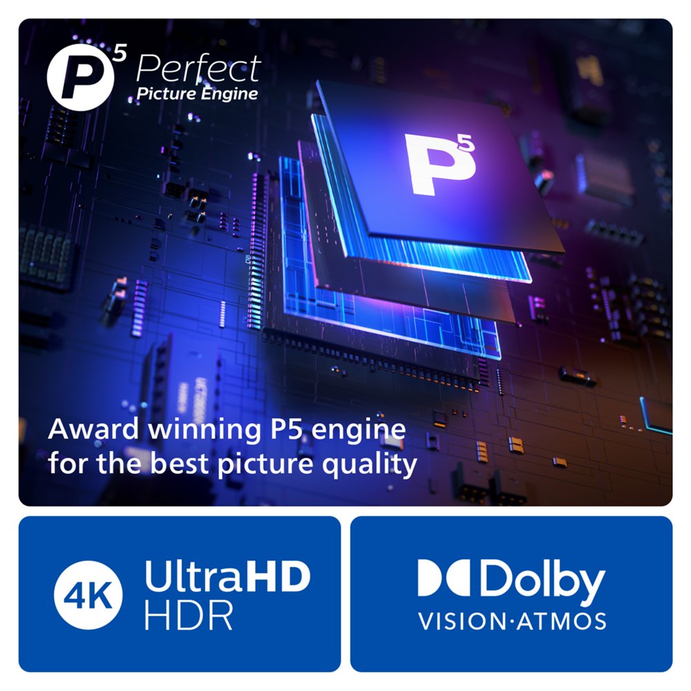 Philips The One 55PUS8949 | 55" 4K Ultra HD LED Ambilight Smart TV | Titan OS | Dolby Vision | AI Sound | 144Hz 6 Philips The One 55PUS8949 | 55" 4K Ultra HD LED Ambilight Smart TV | Titan OS | Dolby Vision | AI Sound | 144Hz - Afbeelding 6