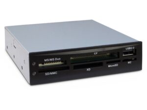 Inter-Tech CI-02 | Interne geheugenkaartlezer | USB 2.0 | 3.5" bay | Ondersteunt CF