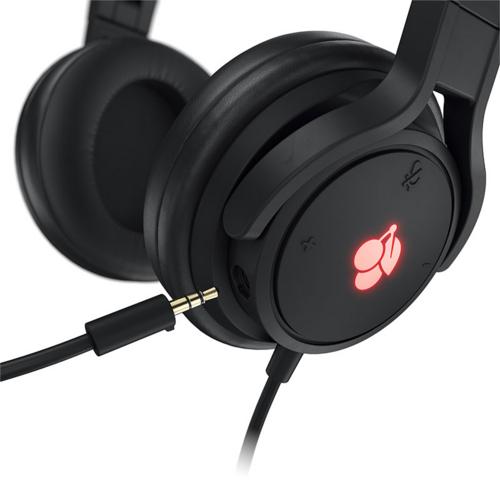 Cherry JA-2200 | Bedrade On-Ear Gaming Headset 3,5mm Connector | Zwart 5 Cherry JA-2200 | Bedrade On-Ear Gaming Headset 3,5mm Connector | Zwart - Afbeelding 5