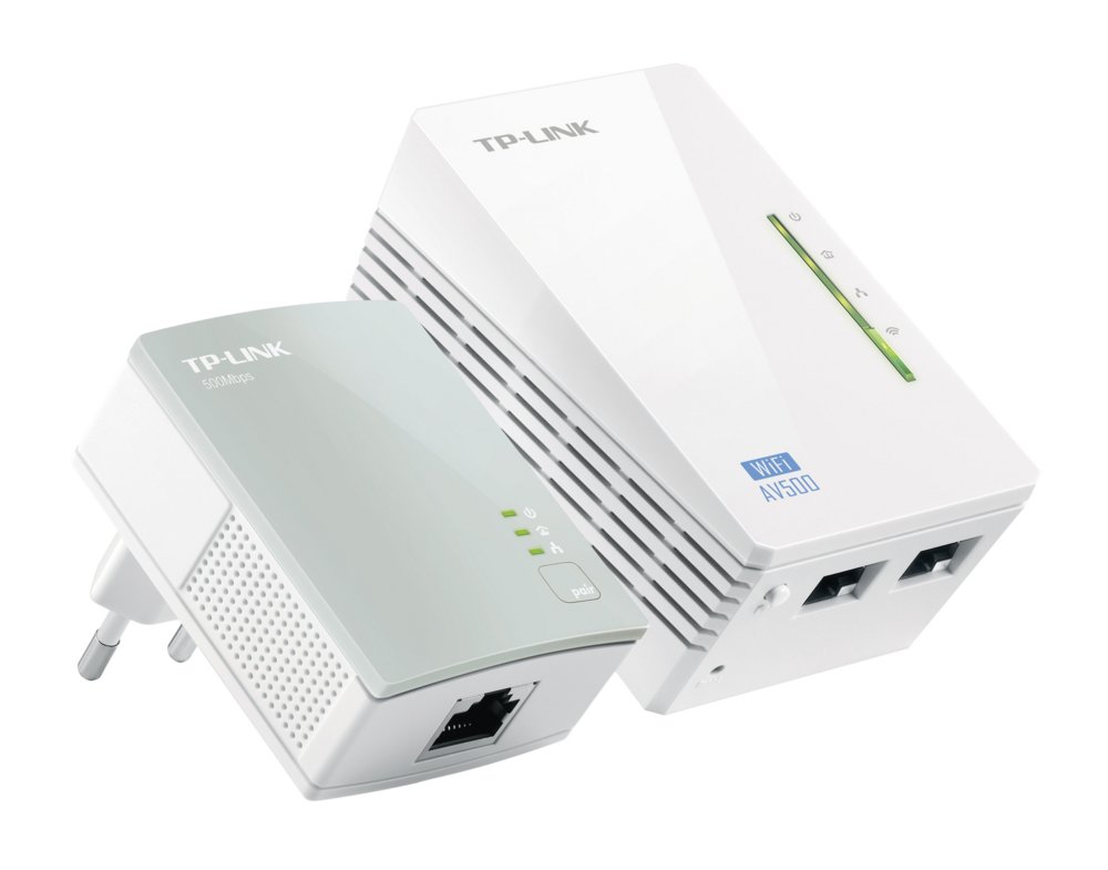 TP-Link TL-WPA4220KIT | AV500 Powerline Adapter Set | 500 Mbps | Wi-Fi N300 | Fast Ethernet | Starter Kit 1 TP-Link TL-WPA4220KIT | AV500 Powerline Adapter Set | 500 Mbps | Wi-Fi N300 | Fast Ethernet | Starter Kit
