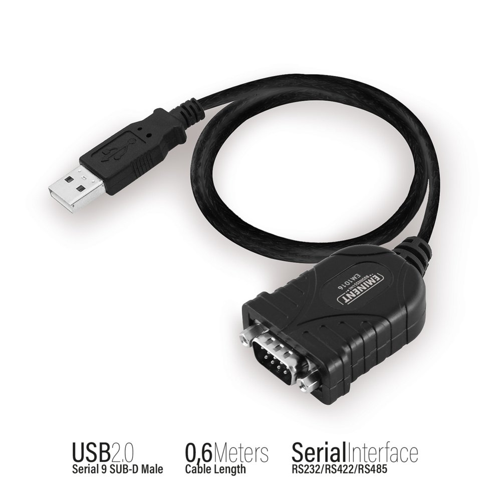 Eminent EM1016 | USB naar Serieel Converter 2 Eminent EM1016 | USB naar Serieel Converter - Afbeelding 2