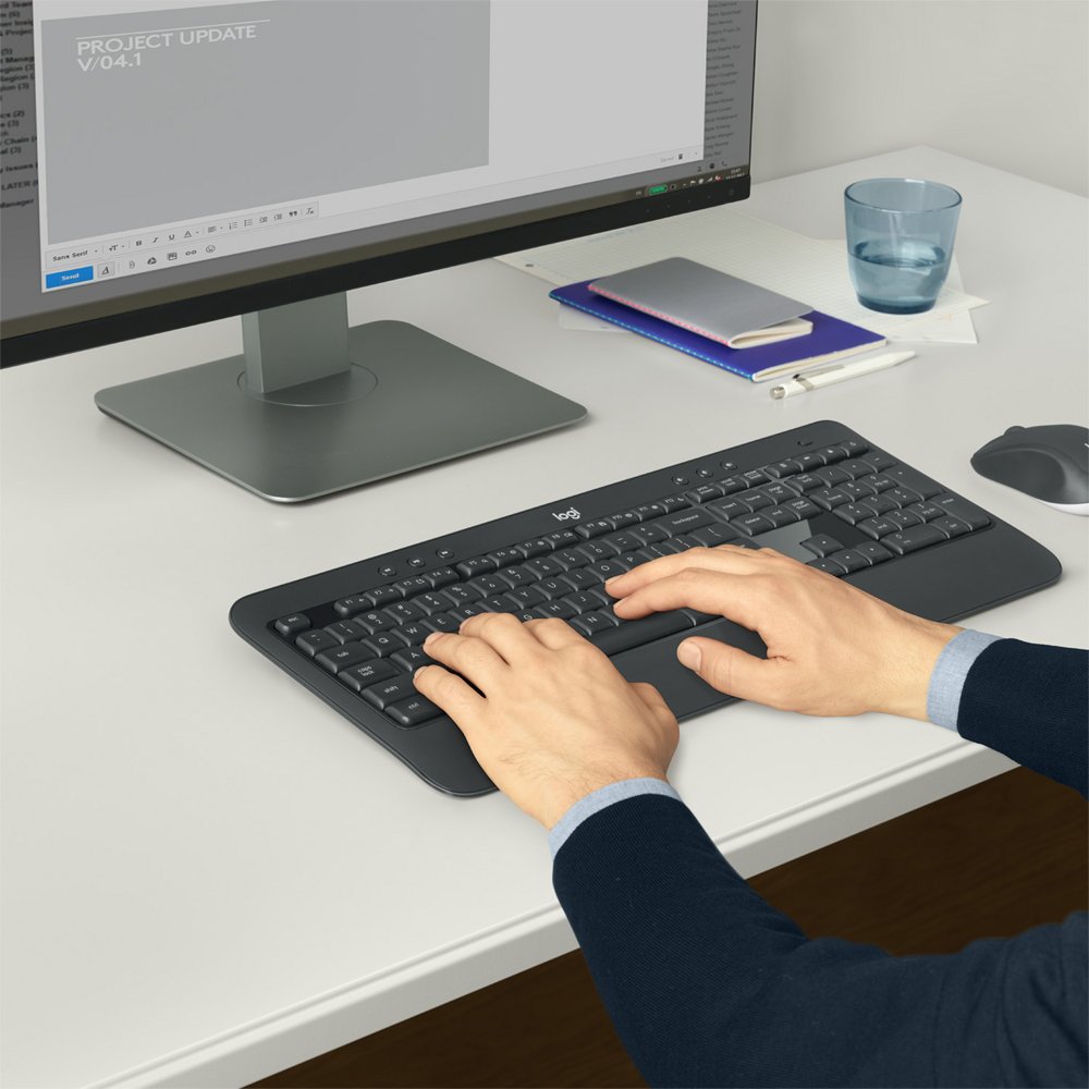 Logitech MK540 Advanced | Draadloze Muis- en Toetsenbordcombo | AZERTY | België 15 Logitech MK540 Advanced | Draadloze Muis- en Toetsenbordcombo | AZERTY | België - Afbeelding 15