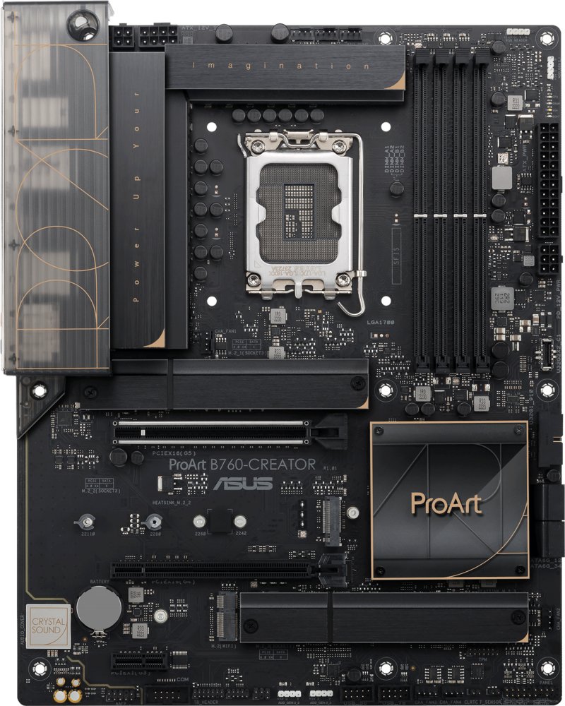 ASUS PROART B760-CREATOR | Socket LGA 1700 | Intel B760 | 4xDDR5 | ATX | Moederbord 1 ASUS PROART B760-CREATOR | Socket LGA 1700 | Intel B760 | 4xDDR5 | ATX | Moederbord