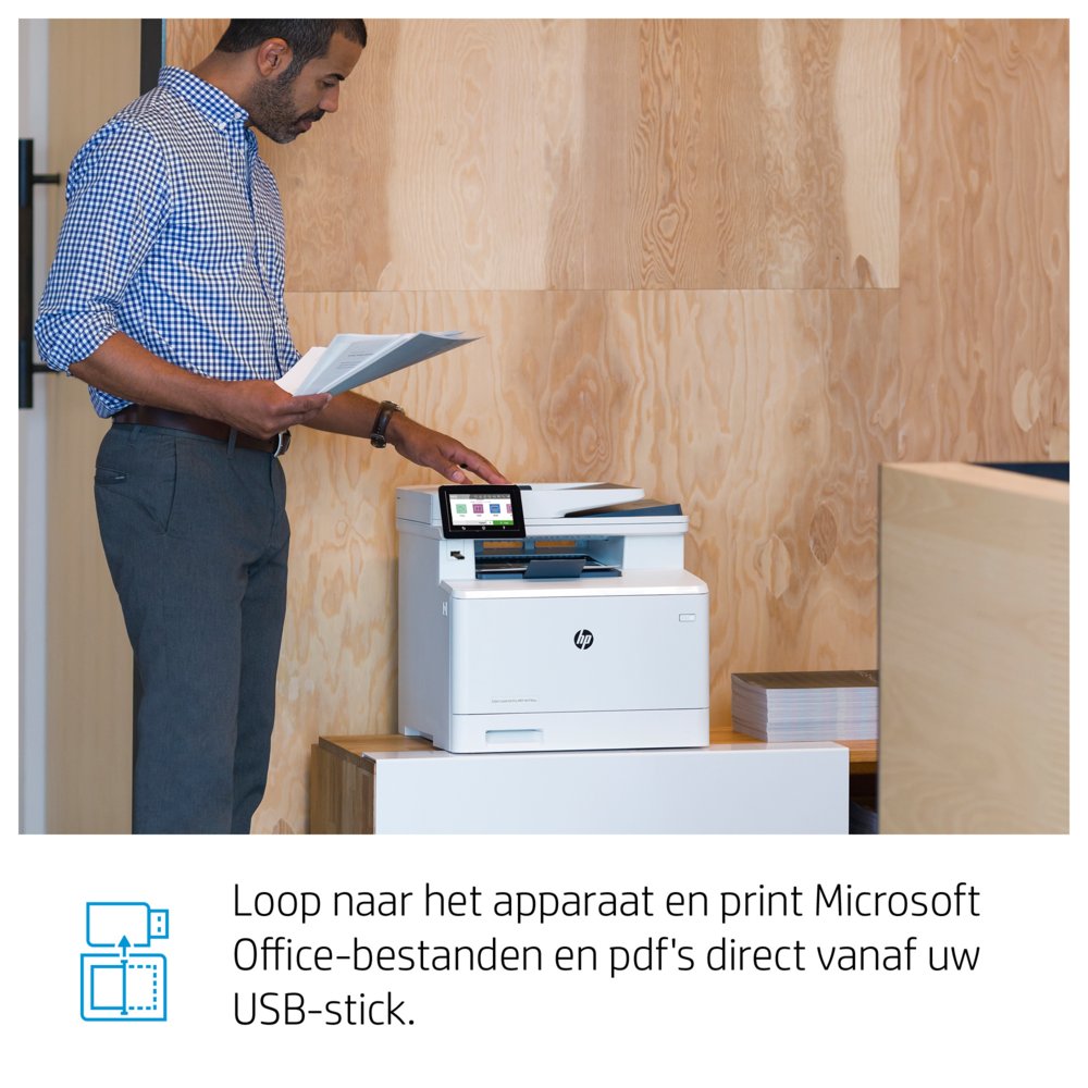 HP Color LaserJet Pro MFP M479fdw | All-in-One Laserprinter | A4 | 600 x 600 DPI | Wi-Fi | Kleur 11 HP Color LaserJet Pro MFP M479fdw | All-in-One Laserprinter | A4 | 600 x 600 DPI | Wi-Fi | Kleur - Afbeelding 11