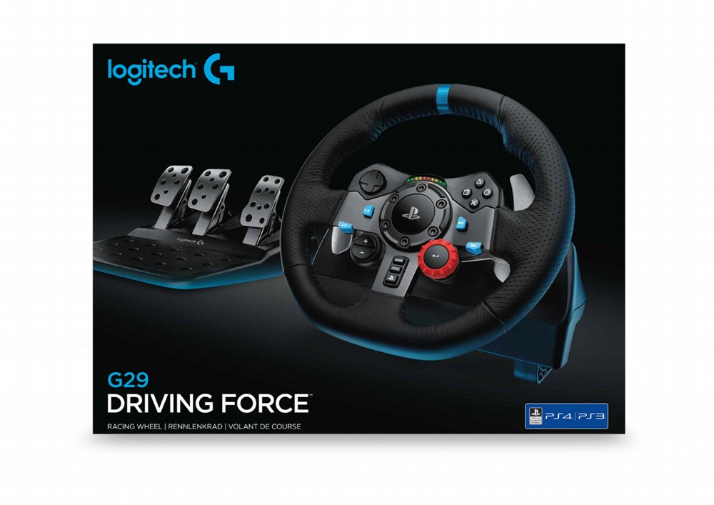 Logitech G29 Driving Force Stuurwiel + Pedalen | Force Feedback | 900° Rotatie | USB 2.0 | Compatibel met PC, PS3, PS4, PS5 4 PS5
