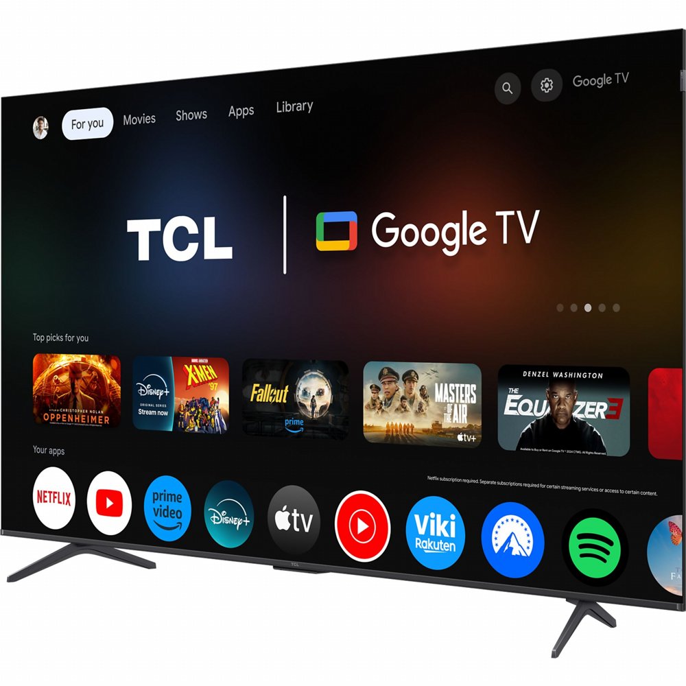 TCL 75P8K | 75" 4K Ultra HD QLED Smart TV | Google TV | Quantum Dot | Dolby Vision | 120Hz (2025) 2 TCL 75P8K | 75" 4K Ultra HD QLED Smart TV | Google TV | Quantum Dot | Dolby Vision | 120Hz (2025) - Afbeelding 2