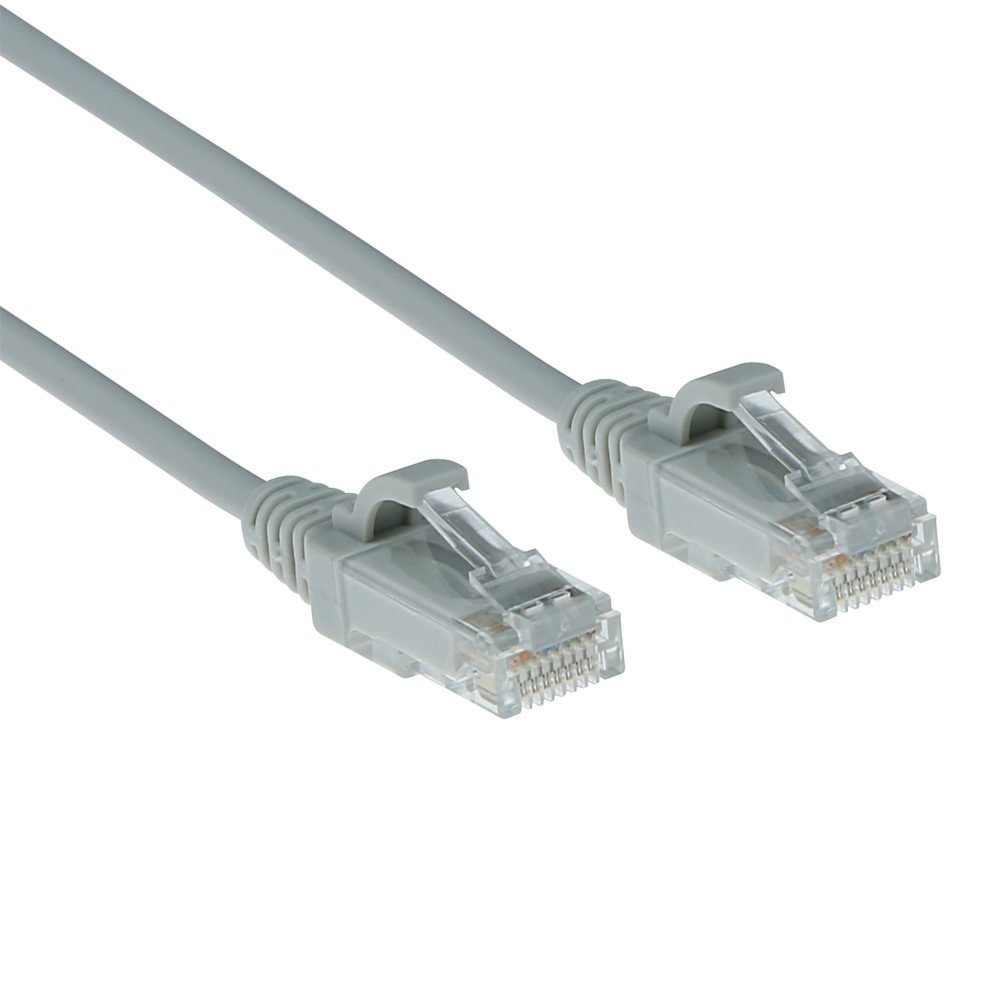 ACT netwerkkabel | Cat6 | U/UTP (UTP) | 0,5 m | Grijs | DC9000 1 ACT netwerkkabel | Cat6 | U/UTP (UTP) | 1