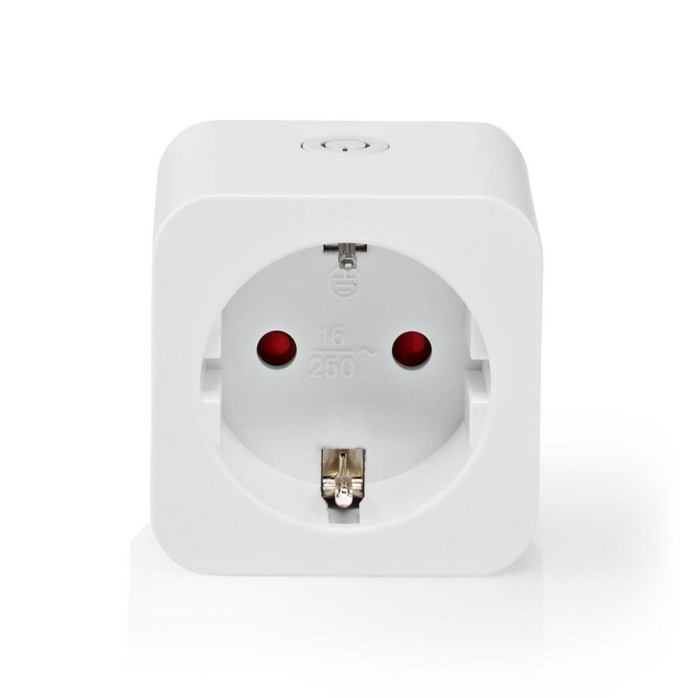 Nedis WIFIP121FWT | Wi-Fi Smart Plug | 3680 W | Energiemeter | Spraakbediening | Wit 3 Nedis WIFIP121FWT | Wi-Fi Smart Plug | 3680 W | Energiemeter | Spraakbediening | Wit - Afbeelding 3
