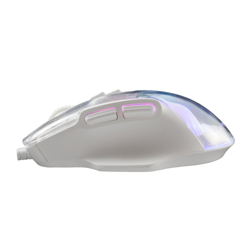 Baracuda ANGLERFISH RGB | Bedrade Gaming Muis | USB-A | 7200 DPI | Wit 2 Baracuda ANGLERFISH RGB | Bedrade Gaming Muis | USB-A | 7200 DPI | Wit - Afbeelding 2