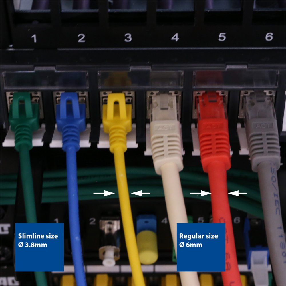 ACT netwerkkabel | Cat6a | U/FTP (STP) | 5 m | Grijs | DC7005 8 ACT netwerkkabel | Cat6a | U/FTP (STP) | 5 m | Grijs | DC7005 - Afbeelding 8