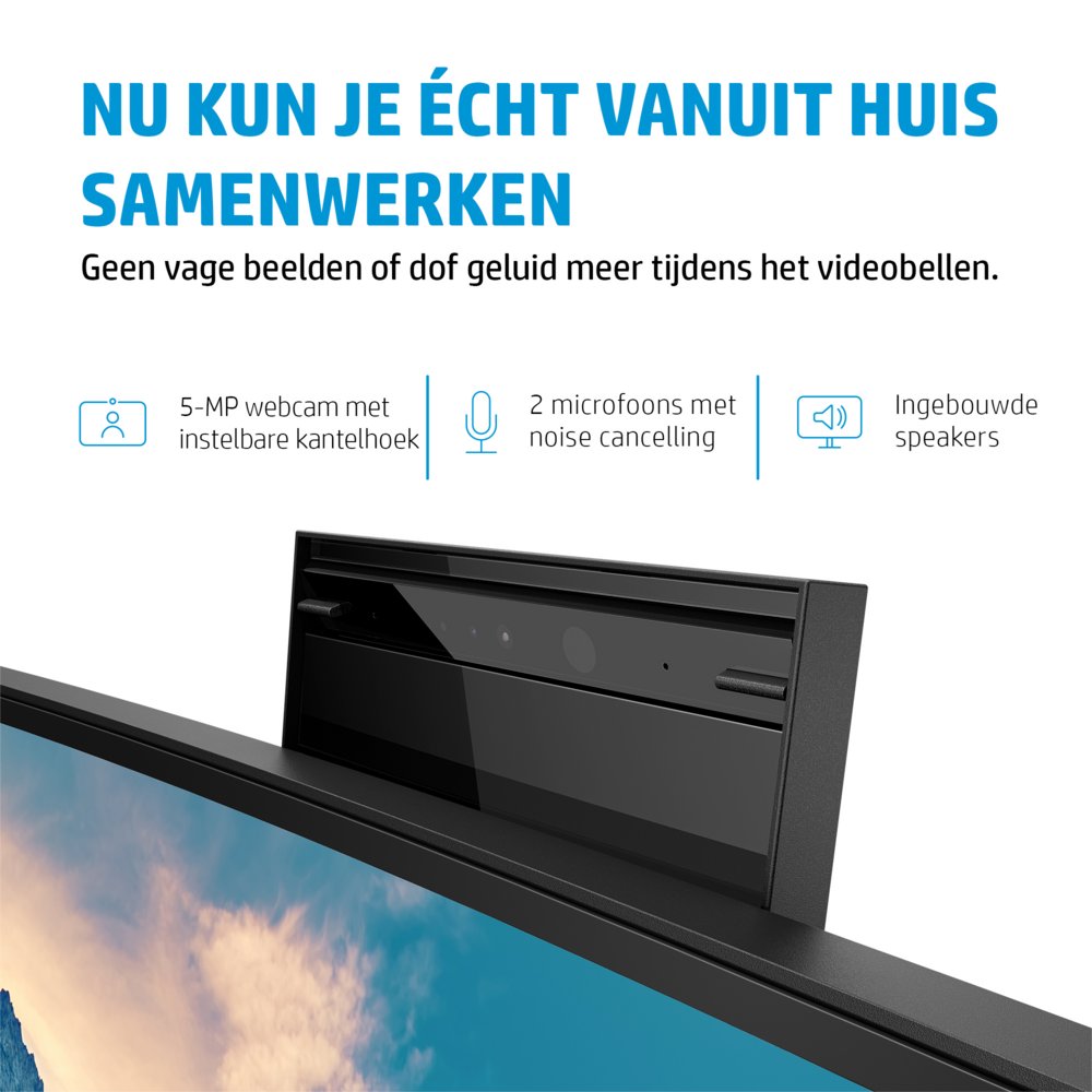 HP E34m G4 34" | 3440x1440 VA | 75Hz | Curved | USB-C | Webcam, Microphone & Speakers | Conferencing Monitor | Ergonomic Design 14 HP E34m G4 34" | 3440x1440 VA | 75Hz | Curved | USB-C | Webcam, Microphone & Speakers | Conferencing Monitor | Ergonomic Design - Afbeelding 14