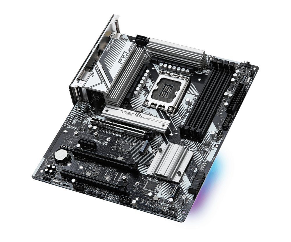 Asrock B760 PRO RS | Socket LGA 1700 | Intel B760 | 4xDDR5 | Micro-ATX | Moederbord 3 Asrock B760 PRO RS | Socket LGA 1700 | Intel B760 | 4xDDR5 | Micro-ATX | Moederbord - Afbeelding 3