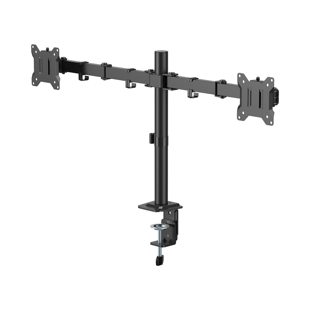 Sbox Desktop Dual Arm | Monitorarm 17 tot 32 inch | VESA 75x75 en 100x100 | 2x Max. 9 kg 2 Sbox Desktop Dual Arm | Monitorarm 17 tot 32 inch | VESA 75x75 en 100x100 | 2x Max. 9 kg - Afbeelding 2