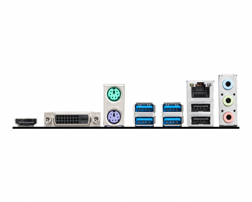 MSI A520M-A PRO | Socket AM4 | AMD A520 | 2xDDR4 | Micro-ATX | Moederbord 4 MSI A520M-A PRO | Socket AM4 | AMD A520 | 2xDDR4 | Micro-ATX | Moederbord - Afbeelding 4