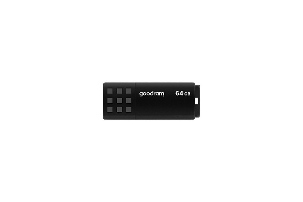 Goodram UME3 | 64GB USB-A 3.2 Flash Drive | Zwart 1 Goodram UME3 | 64GB USB-A 3.2 Flash Drive | Zwart