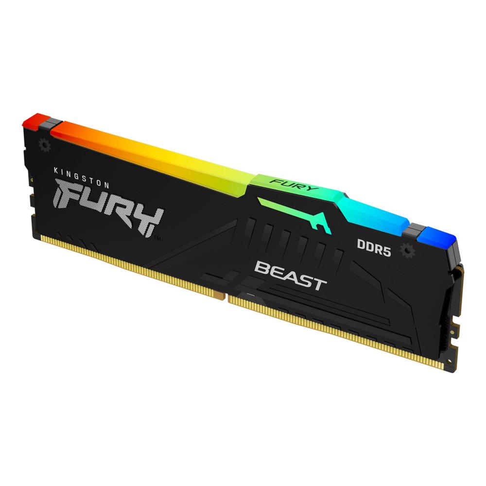 Kingston Fury Beast RGB | 1x32GB DDR5 | 5200MHz | DIMM | CL40 | Geheugenmodule | RAM 2 Kingston Fury Beast RGB | 1x32GB DDR5 | 5200MHz | DIMM | CL40 | Geheugenmodule | RAM - Afbeelding 2