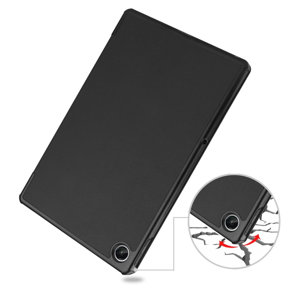 Lenovo Tab M10 Plus 10,6" Tri-Fold Book Case | Zwart 3 Lenovo Tab M10 Plus 10,6" Tri-Fold Book Case | Zwart - Afbeelding 3
