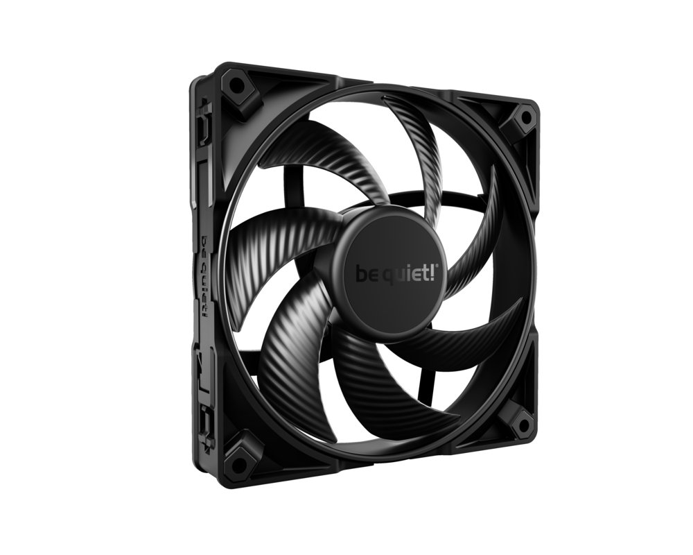 be quiet! Silent Wings Pro 4 | 140mm PWM Case Fan | Zwart 1 be quiet! Silent Wings Pro 4 | 140mm PWM Case Fan | Zwart