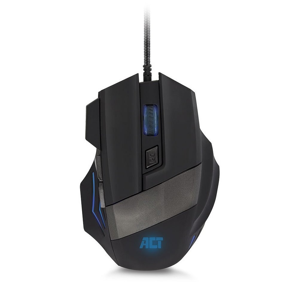 ACT AC5000 | Bedrade Gaming Muis | Rechtshandig | USB-A | 3200 DPI | Zwart 1 ACT AC5000 | Bedrade Gaming Muis | Rechtshandig | USB-A | 3200 DPI | Zwart