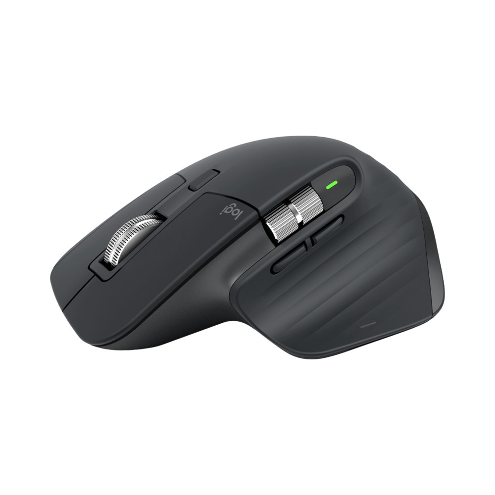 Logitech MX Master 3S | Draadloze Muis | RF-Draadloos + Bluetooth | 8000 DPI | Grafiet 1 Logitech MX Master 3S | Draadloze Muis | RF-Draadloos + Bluetooth | 8000 DPI | Grafiet