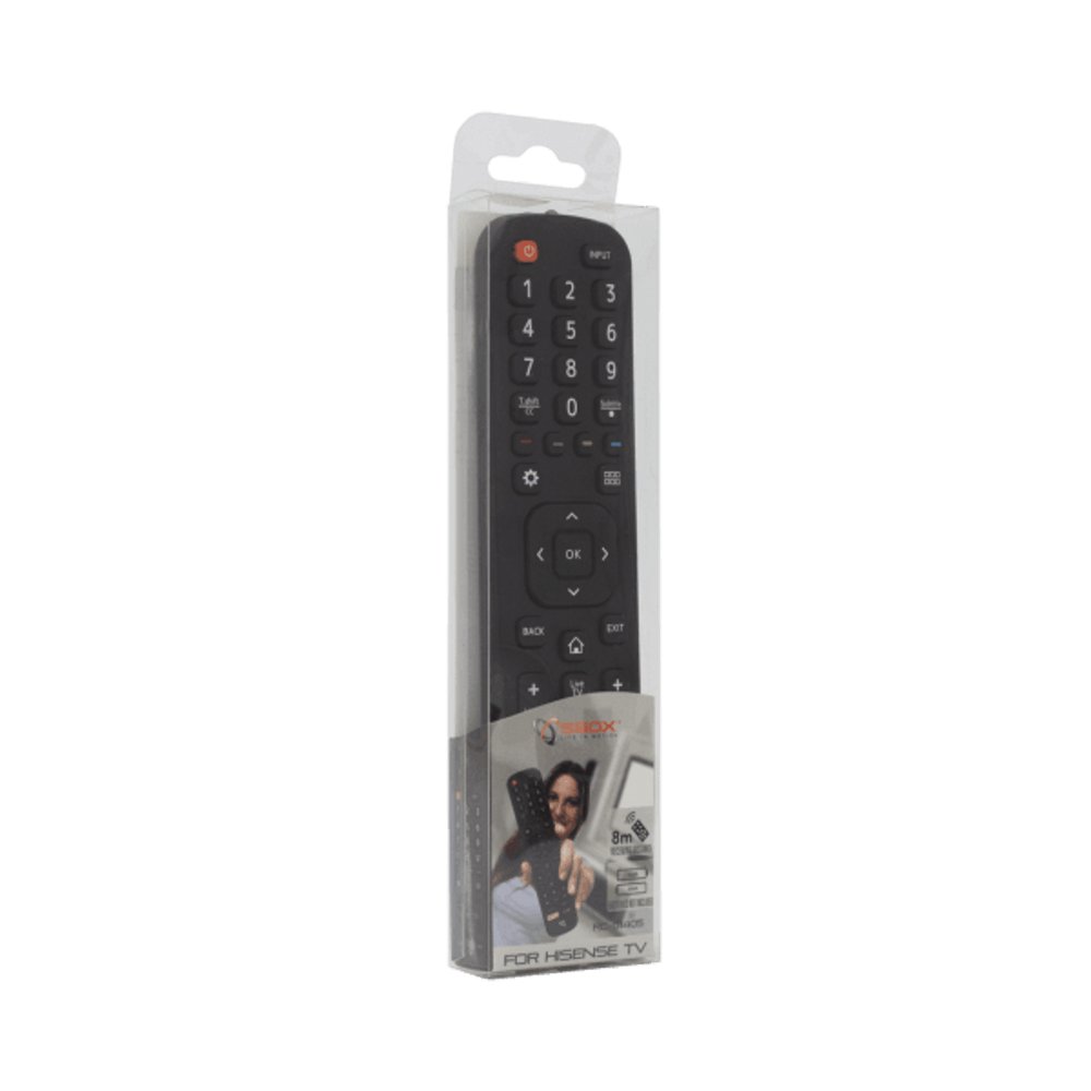 SBOX RC-01405 | Afstandsbediening | Geschikt voor Hisense TV's | Zwart 2 SBOX RC-01405 | Afstandsbediening | Geschikt voor Hisense TV's | Zwart - Afbeelding 2