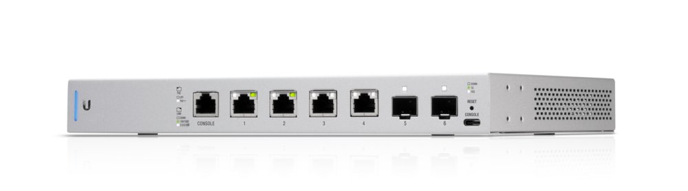 Ubiquiti UniFi US-XG-6POE | Managed Switch | 6 Poorten | 10G Ethernet (100/1000/10000) | Power over Ethernet (PoE) | 1U | Grijs 4 Ubiquiti UniFi US-XG-6POE | Managed Switch | 6 Poorten | 10G Ethernet (100/1000/10000) | Power over Ethernet (PoE) | 1U | Grijs - Afbeelding 4
