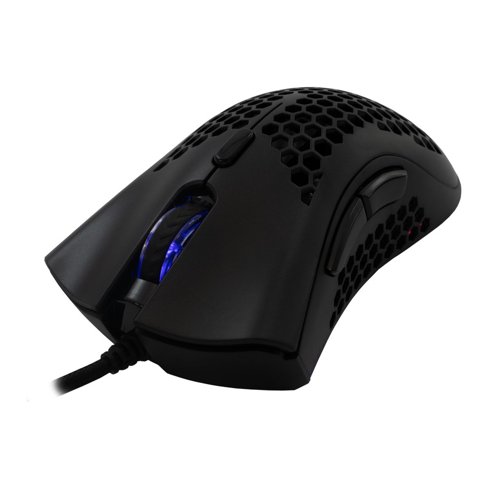 Baracuda CORAL RGB | Bedrade Gaming Muis | USB-A | 12800 DPI | Zwart 6 Baracuda CORAL RGB | Bedrade Gaming Muis | USB-A | 12800 DPI | Zwart - Afbeelding 6