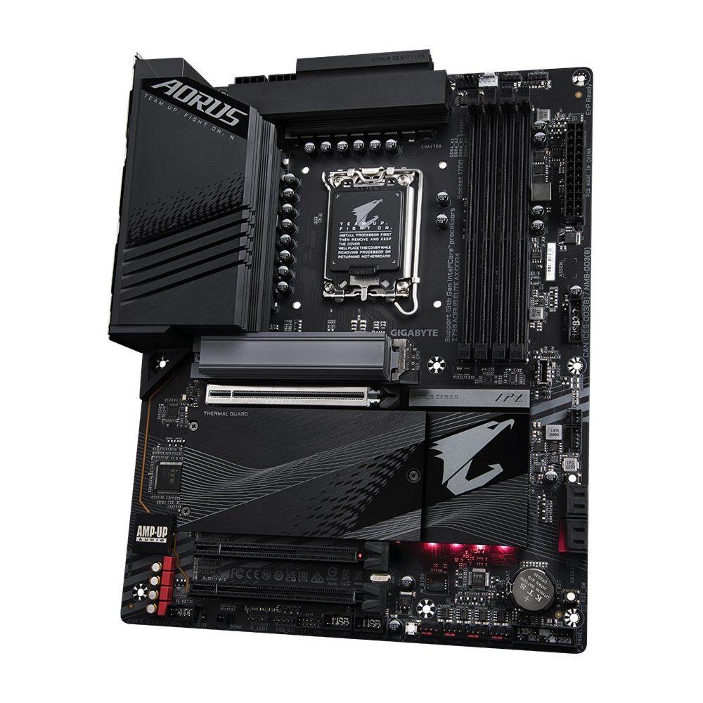 Gigabyte Z790 AORUS ELITE AX DDR4 (REV 1.0) | Socket LGA 1700 | Intel Z790 | 4xDDR4 | ATX | Moederbord 4 Gigabyte Z790 AORUS ELITE AX DDR4 (REV 1.0) | Socket LGA 1700 | Intel Z790 | 4xDDR4 | ATX | Moederbord - Afbeelding 4