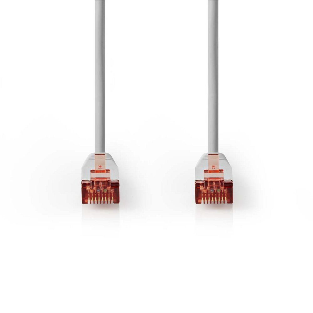 Nedis netwerkkabel | Cat6 | S/FTP (S-STP) | 5 m | Grijs | CCGB85221GY50 3 Nedis netwerkkabel | Cat6 | S/FTP (S-STP) | 5 m | Grijs | CCGB85221GY50 - Afbeelding 3