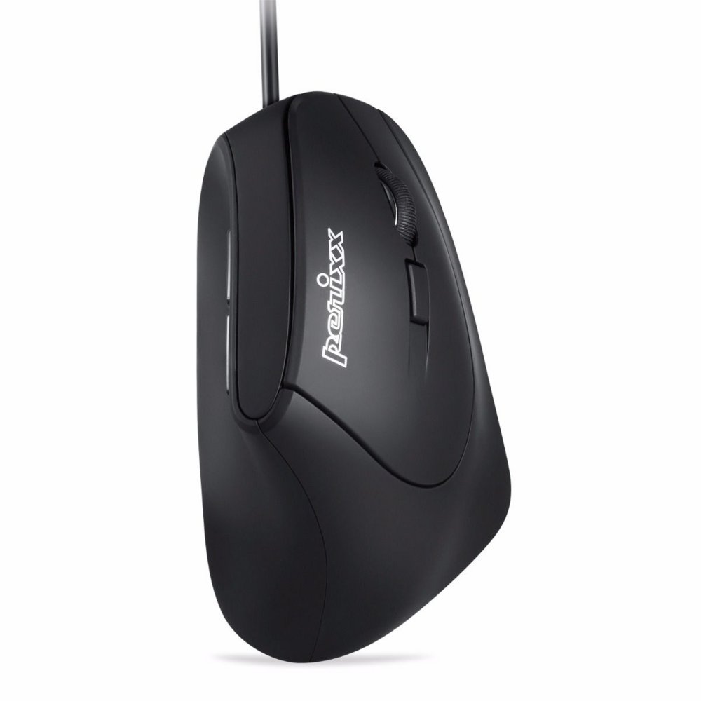 Perixx PERIMICE-515 II | Ergonomische Bedrade Muis | Rechtshandig | USB-A | 1600 DPI | Zwart 1 Perixx PERIMICE-515 II | Ergonomische Bedrade Muis | Rechtshandig | USB-A | 1600 DPI | Zwart