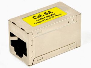 Gembird kabel-tussenstuk | RJ-45 | Beige | NCA-LC6S-01