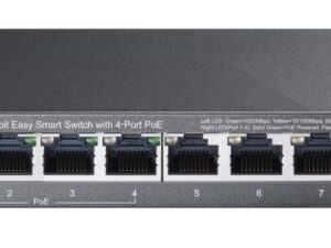 TP-Link TL-SG108PE | 8-Poorts Gigabit Easy Smart Switch | 4x PoE+ | Managed