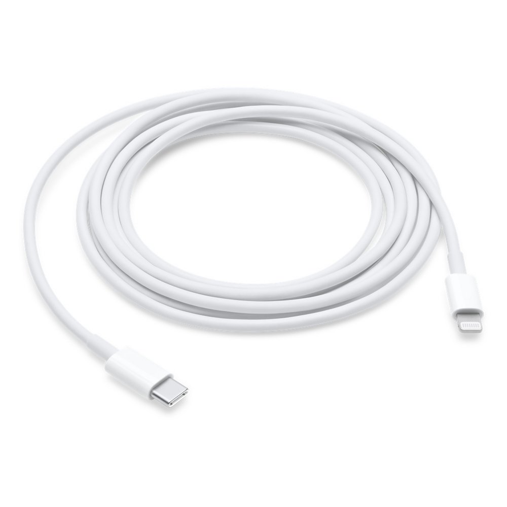 Apple kabel | USB-C naar Lightning | 2 m | Wit | MQGH2ZM/A 1 Apple kabel | USB-C naar Lightning | 2 m | Wit | MQGH2ZM/A
