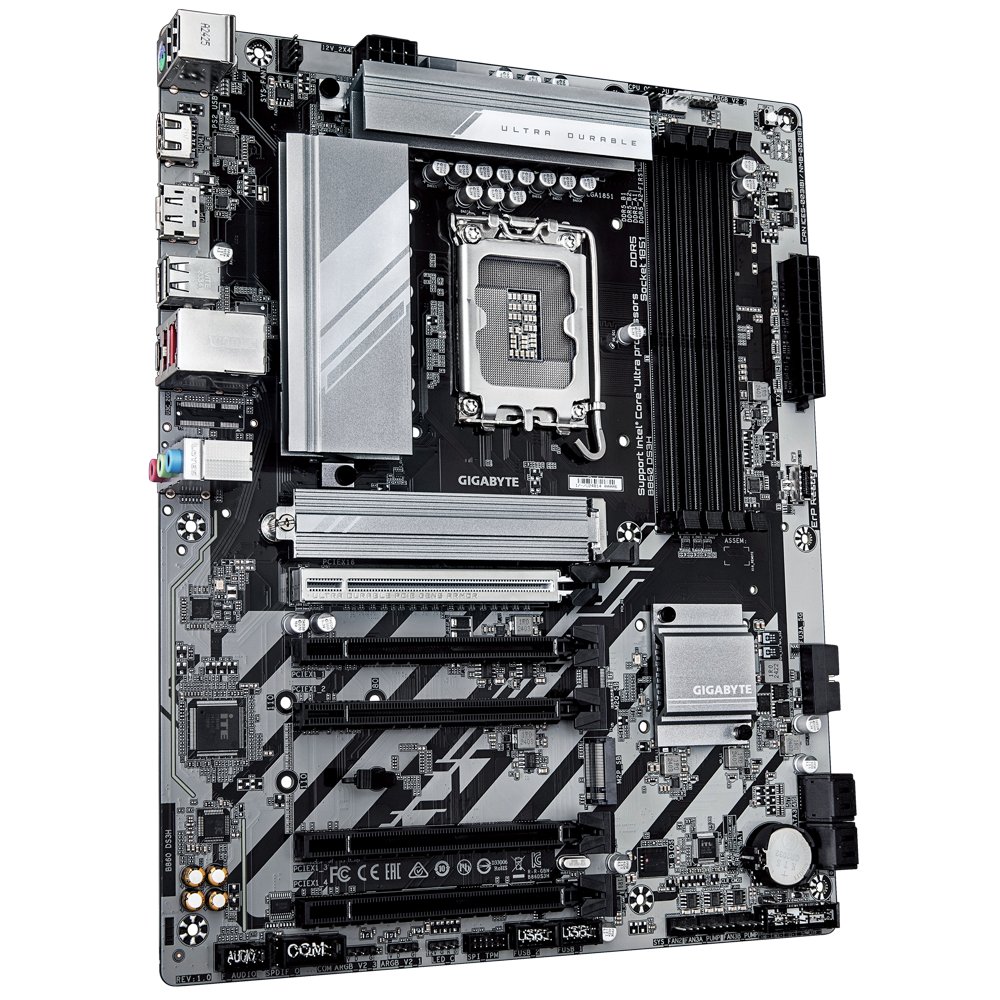 Gigabyte B860 DS3H | Socket LGA 1851 (V1) | Intel B860 | 4xDDR5 | ATX | Moederbord 3 Gigabyte B860 DS3H | Socket LGA 1851 (V1) | Intel B860 | 4xDDR5 | ATX | Moederbord - Afbeelding 3