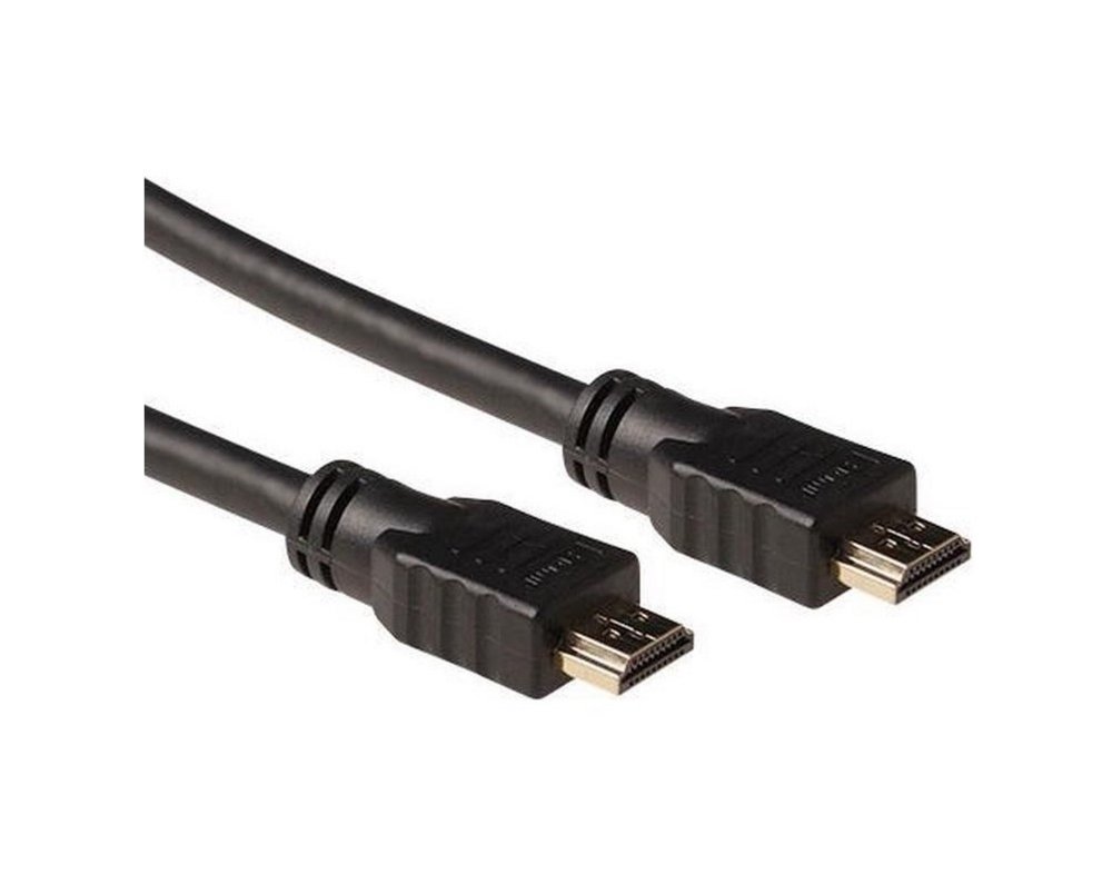 ACT AK3906 HDMI Kabel | 10 m | High Speed v2.0 | HDMI Type A naar Type A | Zwart 1 ACT AK3906 HDMI Kabel | 10 m | High Speed v2.0 | HDMI Type A naar Type A | Zwart