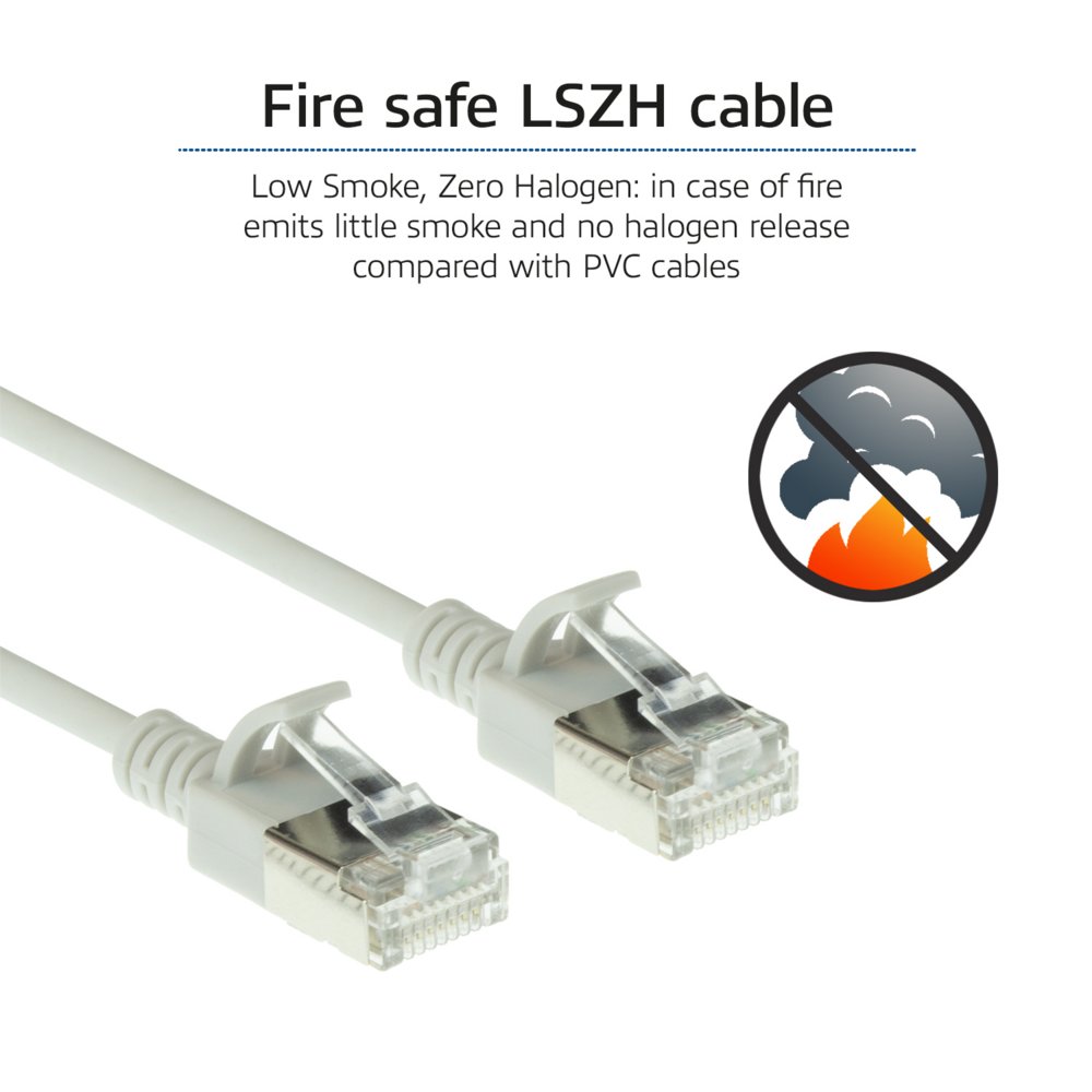 ACT netwerkkabel | Cat6a | U/FTP (STP) | 5 m | Grijs | DC7005 7 ACT netwerkkabel | Cat6a | U/FTP (STP) | 5 m | Grijs | DC7005 - Afbeelding 7