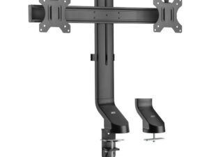 ACT AC8332 | In Hoogte Verstelbare Monitor-bureaubeugel | Tot 27" | Max 7kg | VESA 100x100 | 2 Monitoren