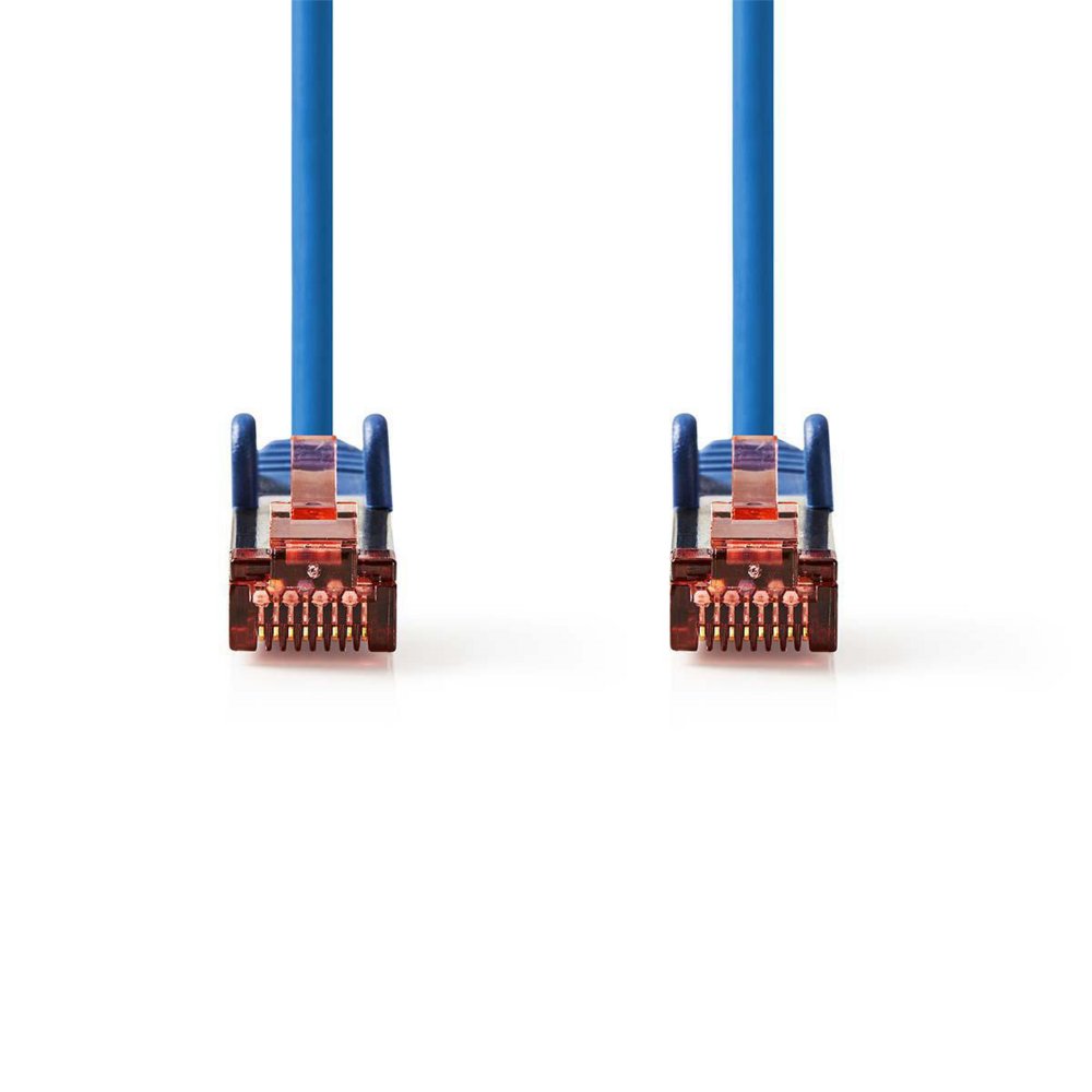 Nedis netwerkkabel | Cat6 | S/FTP (S-STP) | 2 m | Blauw | CCGP85221BU20 5 Nedis netwerkkabel | Cat6 | S/FTP (S-STP) | 2 m | Blauw | CCGP85221BU20 - Afbeelding 5