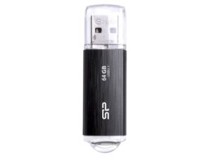 Silicon Power Blaze B02 | 64GB USB-A 3.2 Flash Drive | Zwart