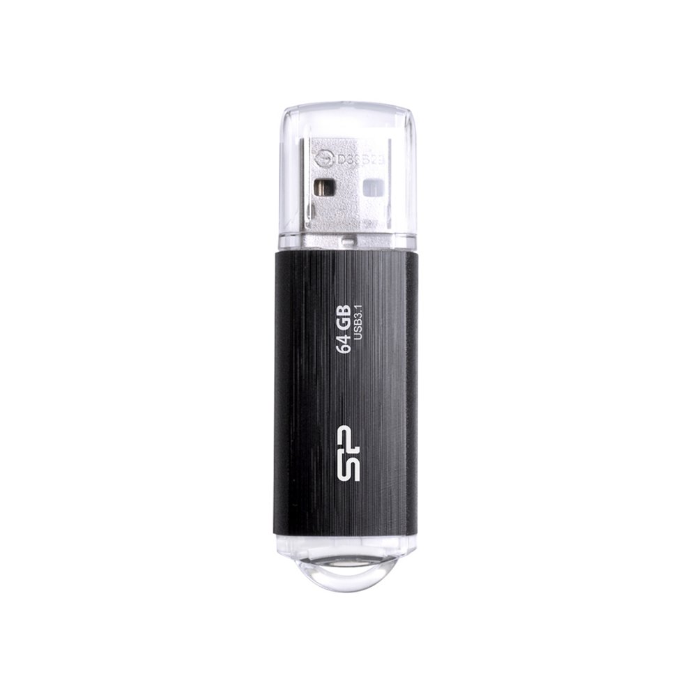 Silicon Power Blaze B02 | 64GB USB-A 3.2 Flash Drive | Zwart 1 Silicon Power Blaze B02 | 64GB USB-A 3.2 Flash Drive | Zwart
