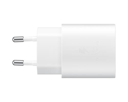Samsung EP-TA800NWEGEU | USB-C Oplader voor Mobiele Apparaten 25W | Wit 2 Samsung EP-TA800NWEGEU | USB-C Oplader voor Mobiele Apparaten 25W | Wit - Afbeelding 2