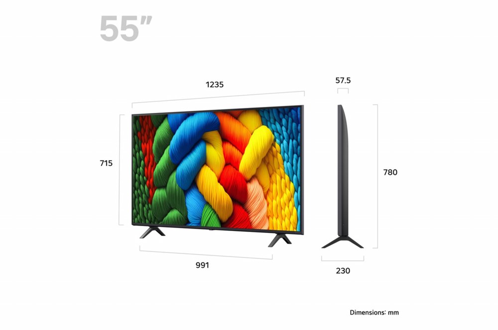 LG NANO80 AI | 55″ 4K Ultra HD NanoCell Smart TV | webOS | HDR10 | 60Hz 5 LG NANO80 AI | 55″ 4K Ultra HD NanoCell Smart TV | webOS | HDR10 | 60Hz - Afbeelding 5