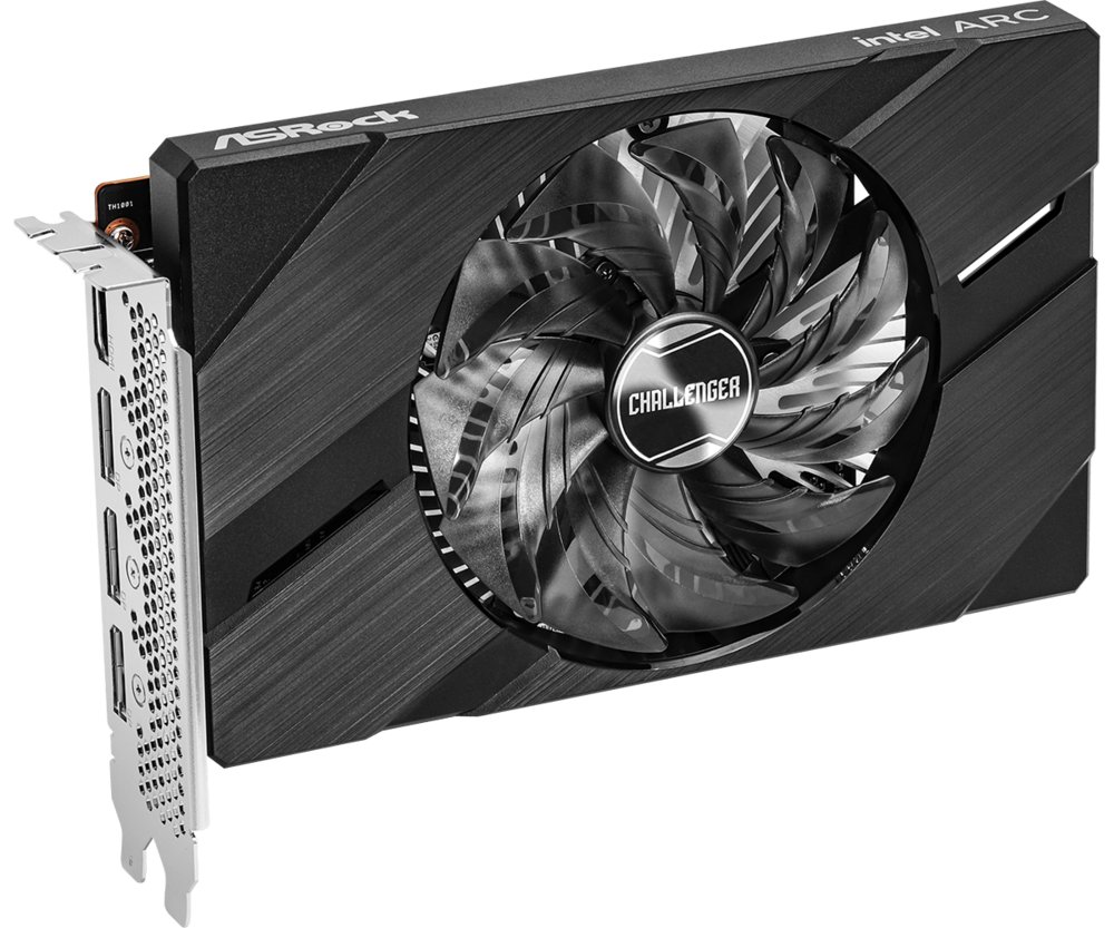 ASRock Challenger Intel Arc A380 ITX OC | 6GB GDDR6 Videokaart 2 ASRock Challenger Intel Arc A380 ITX OC | 6GB GDDR6 Videokaart - Afbeelding 2