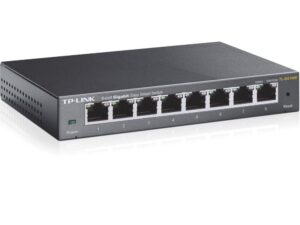 TP-Link TL-SG108E | Managed L2 Switch | 8 Poorten | Gigabit Ethernet (10/100/1000 Mbps)